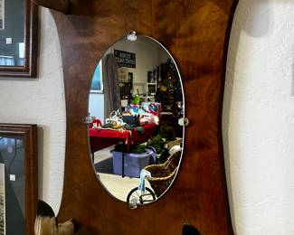 Guy Mirror w/ Deer Hoofs