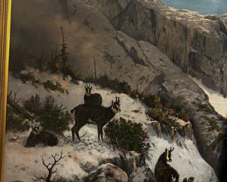 European Painting / Mt Sheep
Documented Artist / G Berger
C1923 / Large