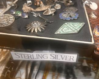 Various Jewelry / Costume & some Sterling