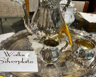 Quality SP Wallace Tea Service
