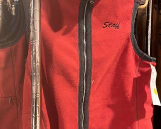 Columbia Vests (3) Matching / New
Embroidered ‘Staff’