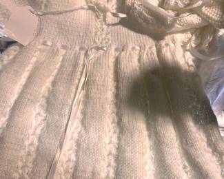 Sweet real Baby Dress Set / Knit