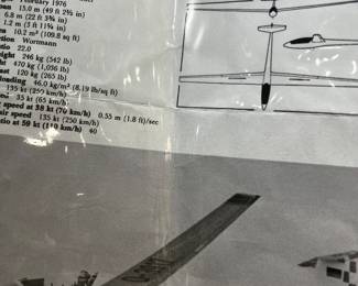 Large Glider Model /put together
App 8’