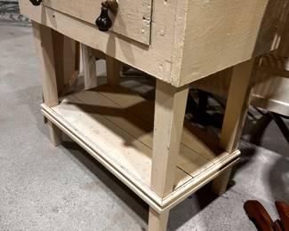 Cottage Core Painted Cabinet 