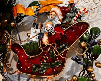 Small Christmas Decor / metal