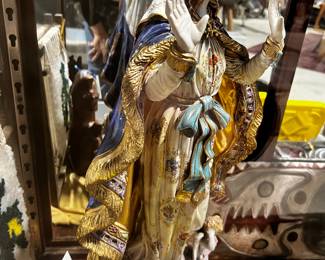 Side View of Madonna