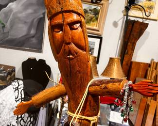 Hand Carved Folk Art  lg