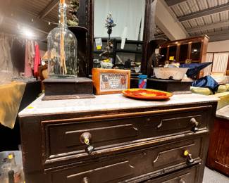 Antique Dresser ok shape