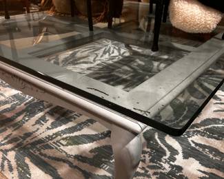 Window style Coffee Table / Heavy Glass Top separate