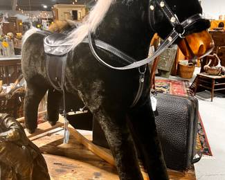 Plush Rocking Horse belongs under the Tree !