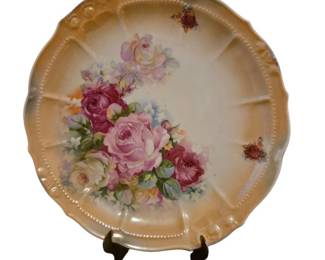 Antique German Porcelain Cabinet or Wall Plate