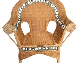 Wicker Arm Chair