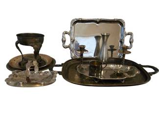 Silverplate and Stainless Items