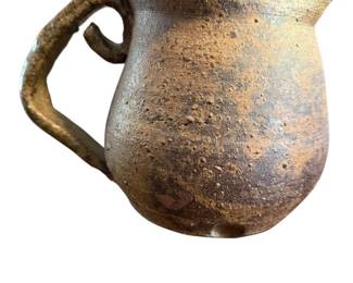 Handmade Stoneware Pitcher Planter