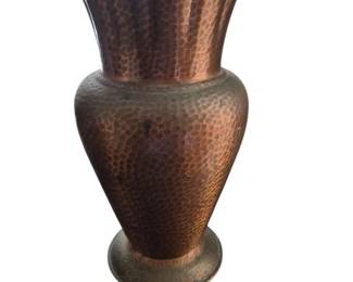 Hammered Copper Umbrella Stand
