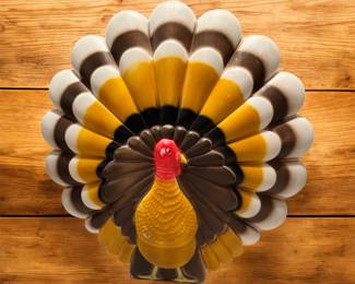 Vintage Turkey Blow Mold