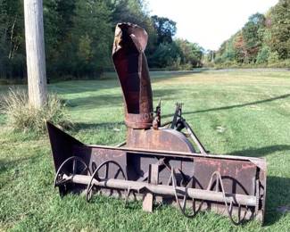 Smyth Welding 3 point snow blower