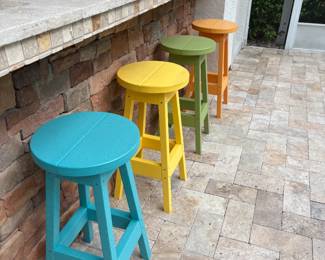 Pangaea Patio bar stools