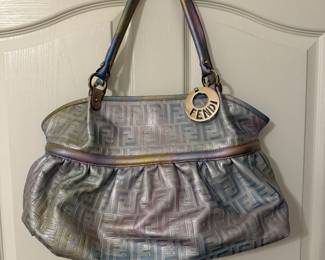 Fendi Ombré metallic Chef Tote