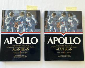 "Apollo" first editions, signed
