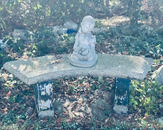 Cement bench