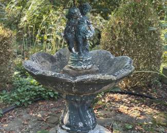 Cement fountain