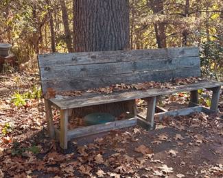 large wood bench (2)