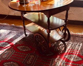 Vintage bar/tea cart