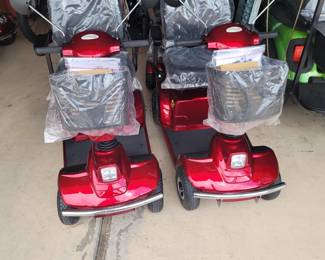 The 2 - CTM HS 580 scooters