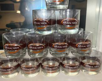 bacardi glass set
