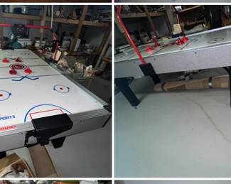 air hockey