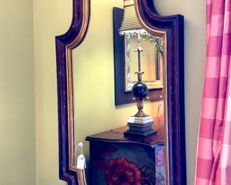 $56- Framed Mirror - 27.5x48