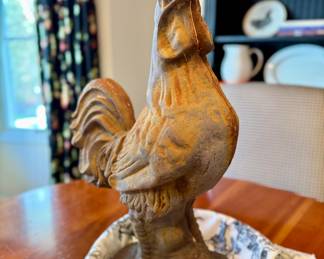 $200 - Cast Iron Rooster - 23h