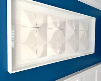 $1000 - 3D modern paper art by Leila Nishi - Special Edition - 23x54