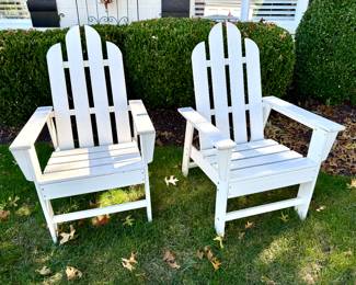 $150 (each) - All Weather Poly Resin Adirondack Chair (2 available)