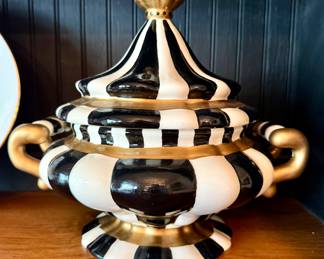 $68 - Artist signed, lidded urn