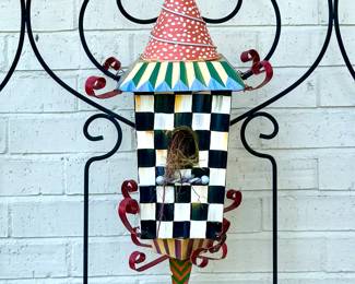 Mackenzie Childs Birdhouse