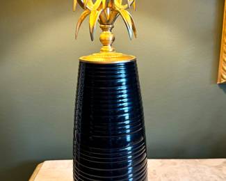 $400 - Ro Sham Beaux table lamp (new $800) - 12x31
