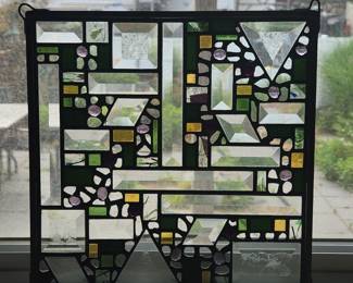 Stained glass 11.5" square