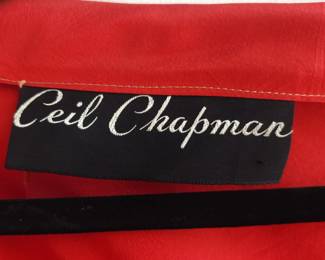 Vintage Ceil Chapman Dress