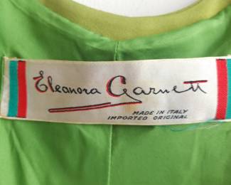 Vintage Eleanora Garnett Dress