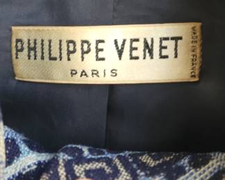 Vintage Philippe Venet Suit