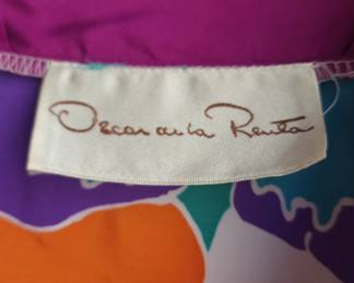 Vintage Oscar de la Renta Dress