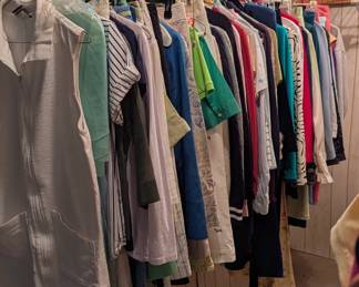 Lots of ladies clothing including brands like Ralph Lauren, Coldwater Creek, Talbot's, and more!
