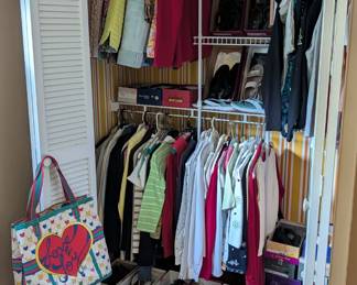 Lots of ladies clothing including brands like Ralph Lauren, Coldwater Creek, Talbot's, and more!