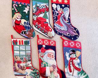 needlepoint stockings