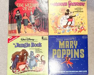 Walt Disney Jungle Book vinyl and walt disney mary poppins vinyl originial cast