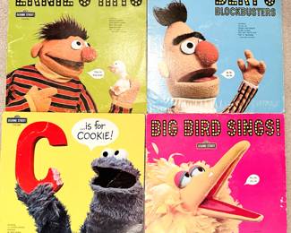 sesame street vinyls 