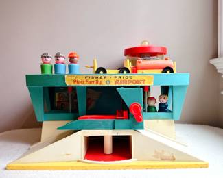 Fisher price play family airport