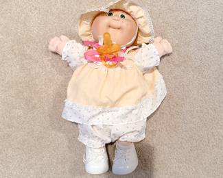 cabbage patch newborn green eyes premie